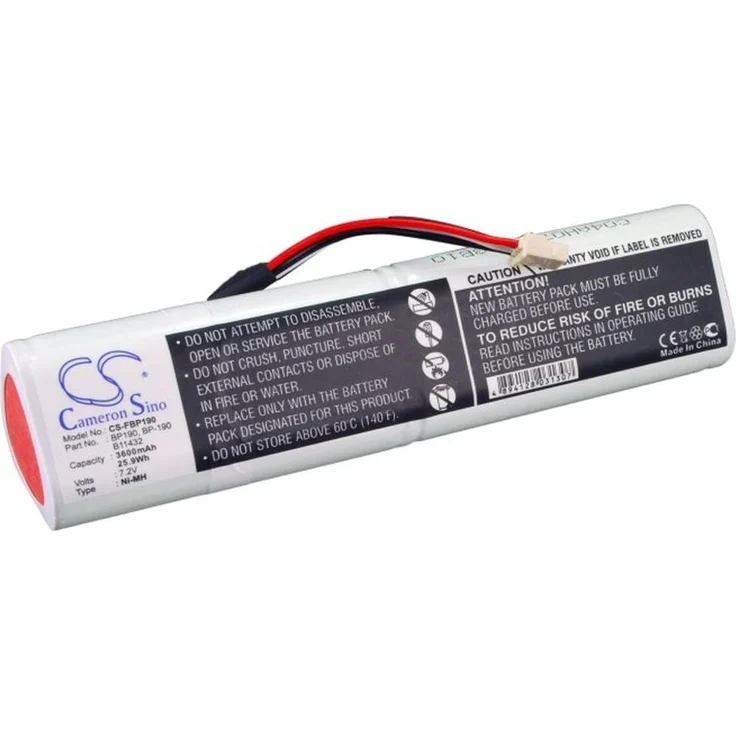 Cameron Sino CS-FBP190 Ersatzakku für Fluke OscilloscopeScopeMeter, 7,2 Volt, 3600mAh Ni-MH
