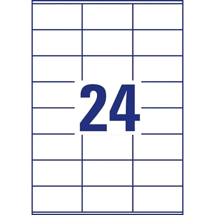 Zweckform 3475 Avery Etiketten 70 x 36mm weiß – Bild 14