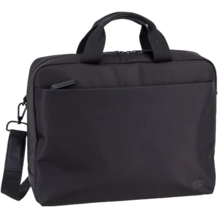 Jost Tallinn Aktentasche 40 cm, mit Laptopfach, schwarz, 100% Polyester