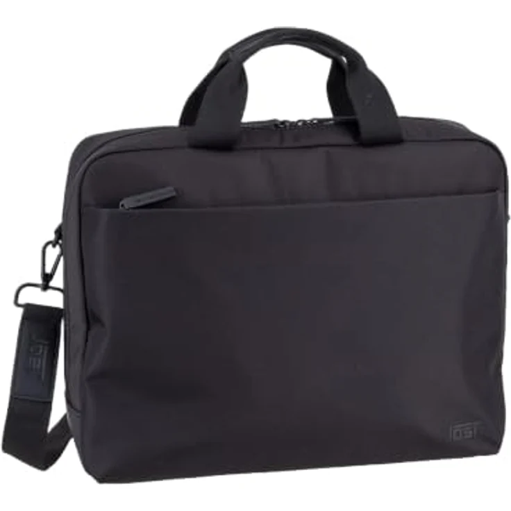 Jost Tallinn Aktentasche 40 cm, mit Laptopfach, schwarz, 100% Polyester – Bild 1