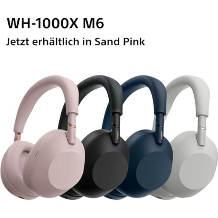 Sony WH-1000XM6P, Over-Ear-Kopfhörer mit Adaptive Noise-Cancelling, Freisprechfunktion, Hi-Res Sound, Multi-Point-Verbindung und Transparenzmodus, schwarz – Bild 15