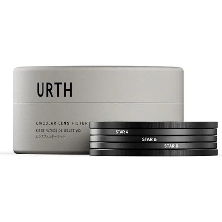 Urth 77mm Star Lens Filter Kit 4 Punkte, 6 Punkte, 8 Punkte – Bild 1