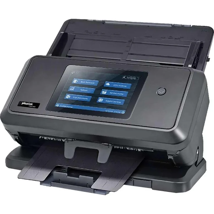 Plustek eScan A650 Pro, A3 Dokumentenscanner mit 600dpi Auflösung, Duplex-Funktion und 17,8 cm Touchscreen