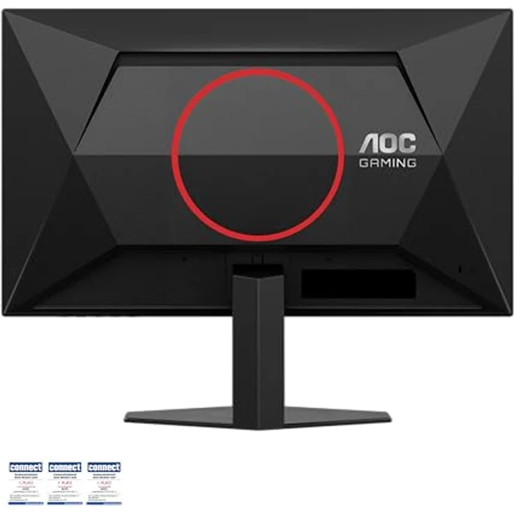 AOC Gaming Q24G4RE, 24 Zoll Quad HD Monitor mit 180 Hz, 1 ms Reaktionszeit, G-Sync kompatibel, HDR10, schwarz-rot – Bild 3
