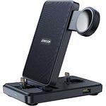 Joyroom JR-WQS02 4-in-1 Foldable Charging Station (Lightning Version) (15 W), Wireless Charger, Schwarz