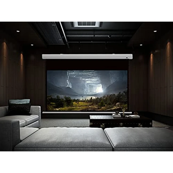 celexon HomeCinema Motorleinwand Tension 240 x 135 cm, 110'' - MWHT – Bild 4