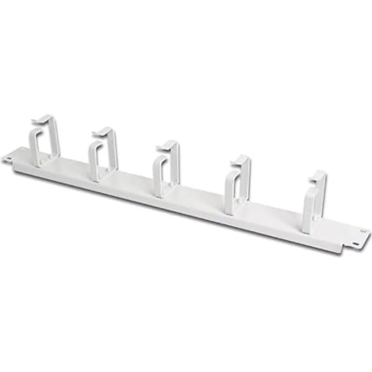 Digitus Rangierpanel DN-97601, 48.3 cm (19 Zoll) mit 5 Kabelführungsbügeln für optimale Verkabelungsordnung – Bild 2