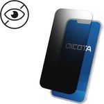 Dicota Privacy Filter 4-way adhesive für Apple iPhone 11, Displayschutzfolie mit Kratzschutz, Schwarz
