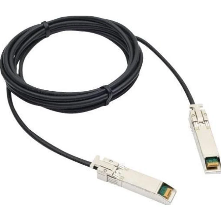 Extreme Networks Ethernet 10GBase-CR-Kabel, Transceiver für SFP+, 1 Meter, Schwarz/Silber, bis zu 10 Gbit/s