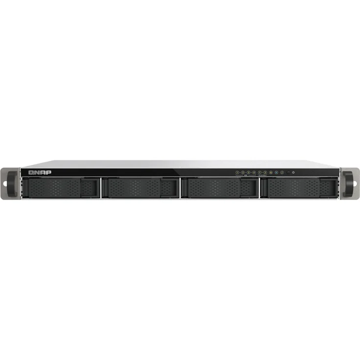 QNAP TS-H665U-RP, Rackmount NAS (1U) mit Intel Quad-Core, 8 GB DDR5, 4 SATA-Laufwerksschächten, 2 E1.S NVMe SSD-Slots, Dual-2,5GbE, QuTS hero mit ZFS