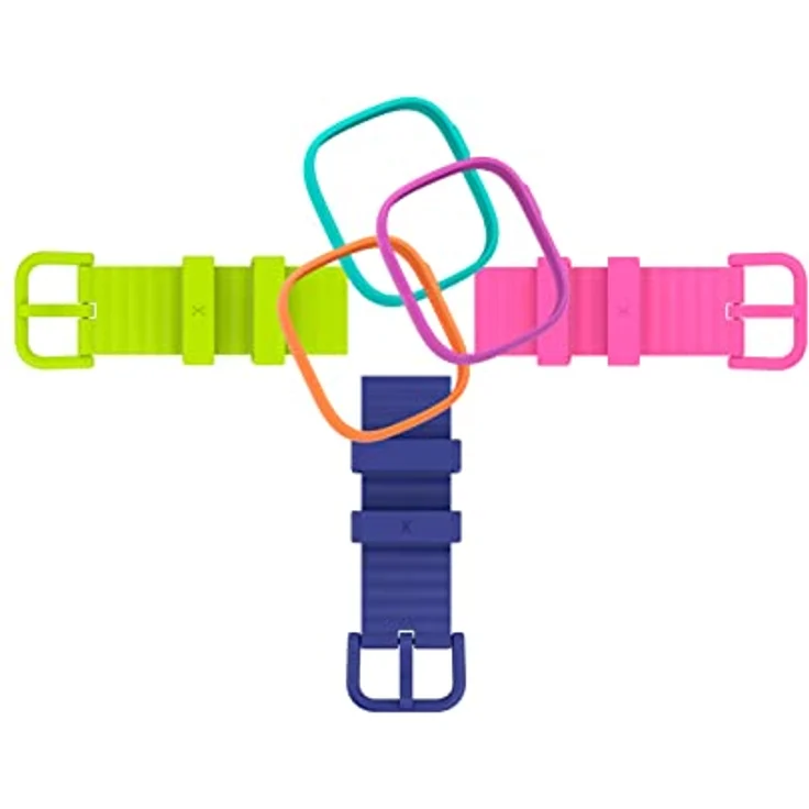 XPLORA X6 Play-Zubehörset - Armbänder, Frames und Loops in 3 auswechseln (Energy Pack) – Bild 1