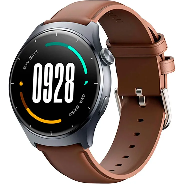 Mibro Lite 3 Smartwatch Braun - Bluetooth Anrufe, AMOLED HD Display, 100+ Sportmodi, 12 Tage Akkulaufzeit