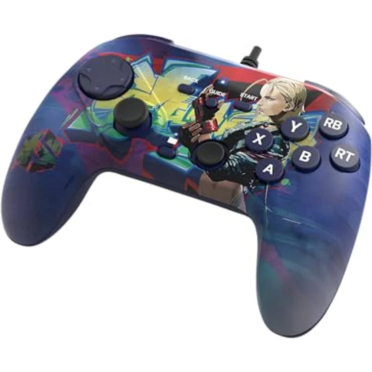 Hori Fighting Commander OCTA, Gamepad für PC Windows 10/11, Cammy Edition mit 6-Tasten-Layout und einstellbarer D-Pad-Empfindlichkeit – Bild 2