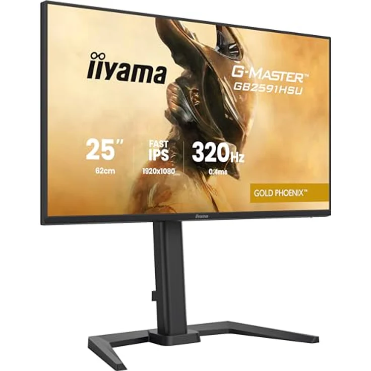 iiyama G-MASTER GB2591HSU-B1, 25“ Fast IPS-Monitor mit 320 Hz Bildwiederholrate und 0.4 ms Reaktionszeit, Schwarz – Bild 4