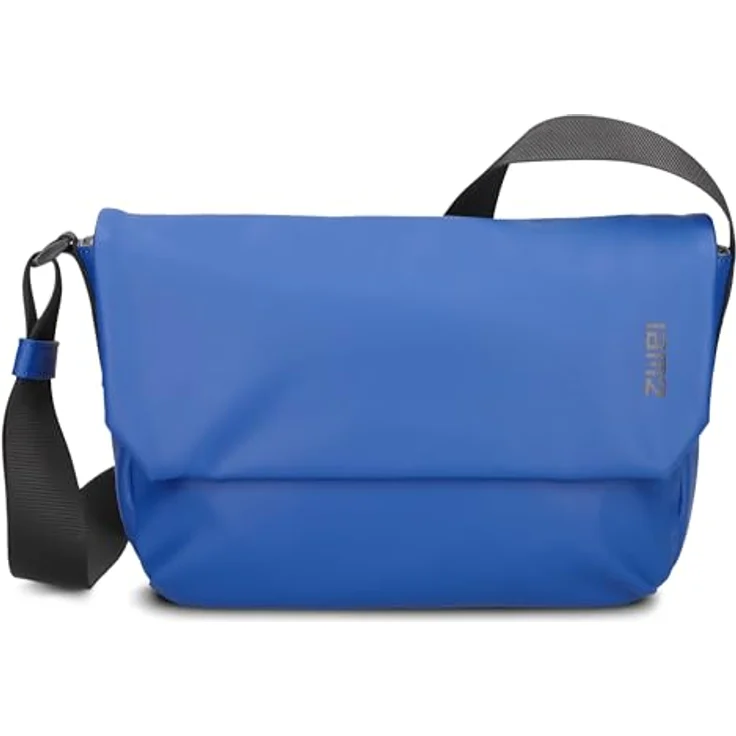 Zwei Cargo Messenger 32 cm, Laptop-Tasche aus 100% Polyurethan, blau – Bild 3