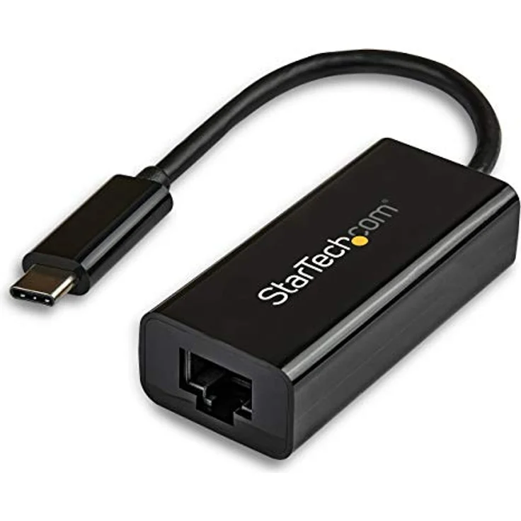 StarTech.com USB-C auf Gigabit Netzwerkadapter, USB 3.1 Gen 1 (5 Gbit-s), Type-C Ethernet Adapter USB Powered – Bild 2