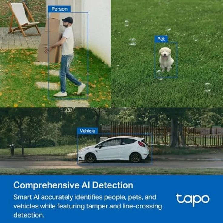 TAPO Tapo C52A 360° Überwachungskamera mit 2K Auflösung, KI-Funktionen und Starlight-Nachtsicht – Bild 8