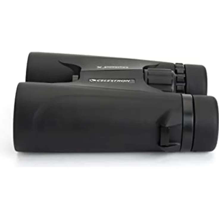Celestron 71347 10 x 42 Outland X-Fernglas, Schwarz - Mehrfach vergütete Linsen, BaK-4 Prismen, Wasserdicht, Gummischutzabdeckung, Dreh-Schiebeaugenmuscheln – Bild 5