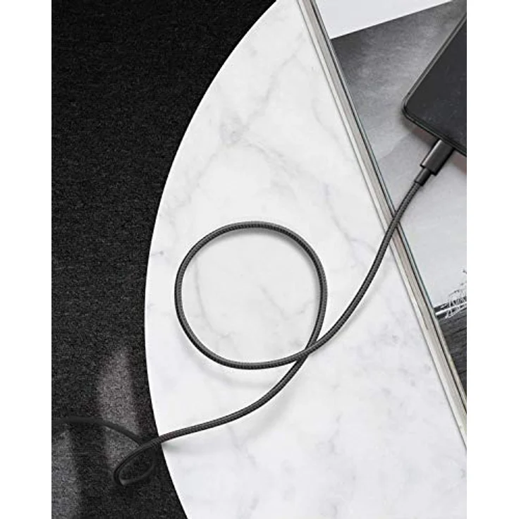 Anker 331 USB-C to Lightning Cable (Nylon), 1,8 m, schwarz (A8623012) – Bild 6
