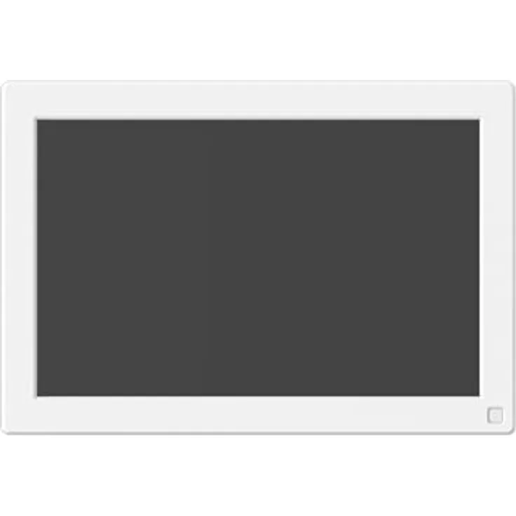 myFirst Frame Live 10, Digitaler Bilderrahmen in Weiß mit HD-Display