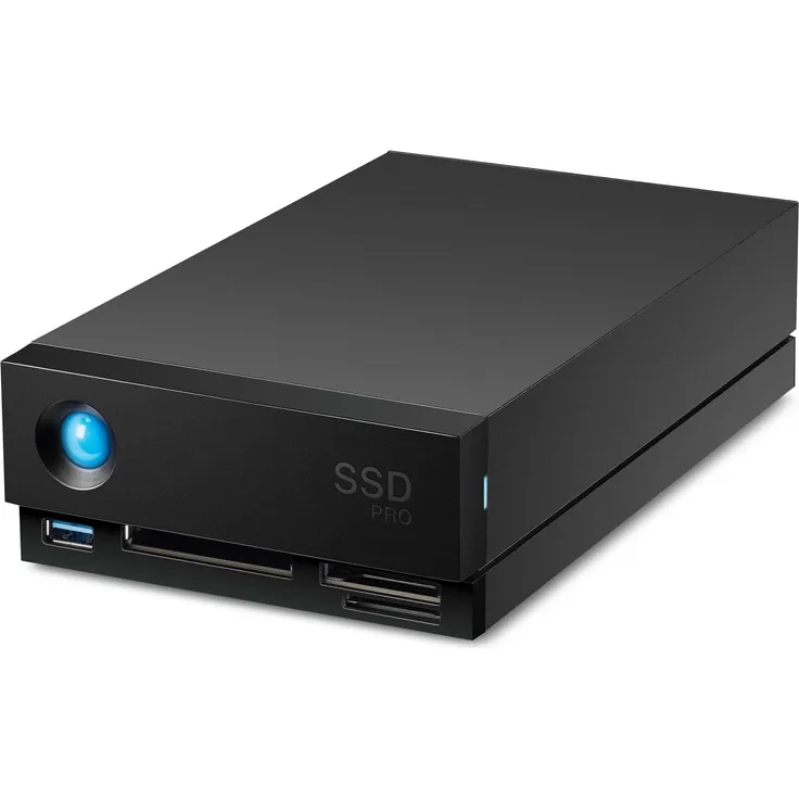 LaCie 1big Dock Pro (2000 GB), Externe SSD, Schwarz