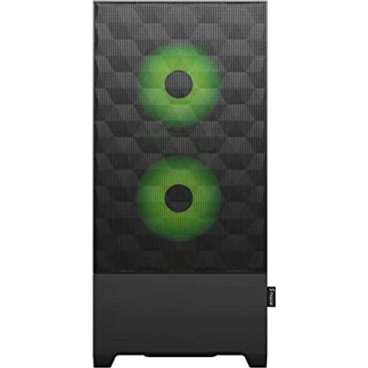 Fractal Design Pop Air RGB - Green Core TG Clear Tint (Midi-Tower-Gehäuse mit Seitenfenster und R... – Bild 2