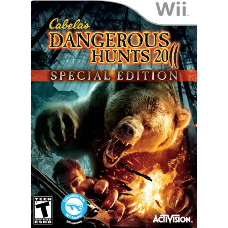 ACTIVISION Cabelas Dangerous Hunts 2011, Nintendo Wii-Games aus den Vereinigten Staaten – Bild 1