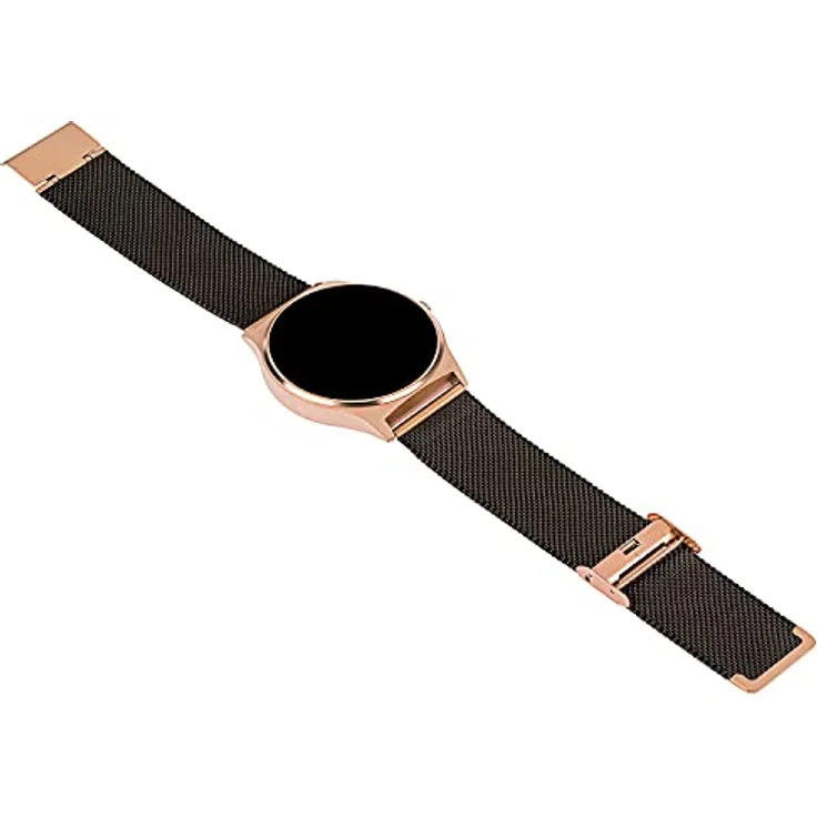xlyne Joli XW Pro Smartwatch Unisex, 45mm, Metallgehäuse, Roségold/Schwarz – Bild 3