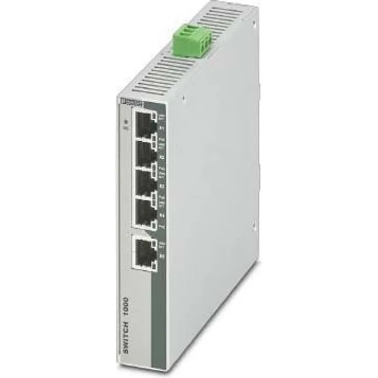 Phoenix FL SWITCH 1001-4POE-GT 1102077, 5 Ports Netzwerk Switch