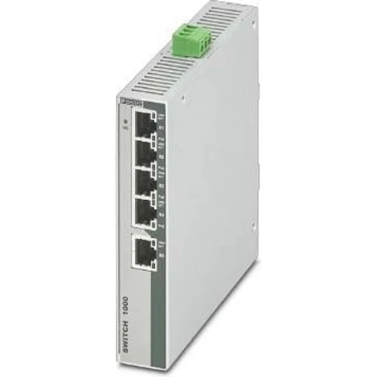 Phoenix FL SWITCH 1001-4POE-GT 1102077, 5 Ports Netzwerk Switch