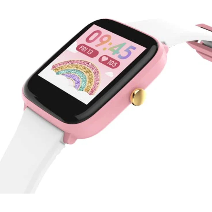 Ice-Watch - ICE smart Pink white - Rosa Smartwatch für Mädchen mit Silikonarmband - 021874 (1,40") – Bild 3