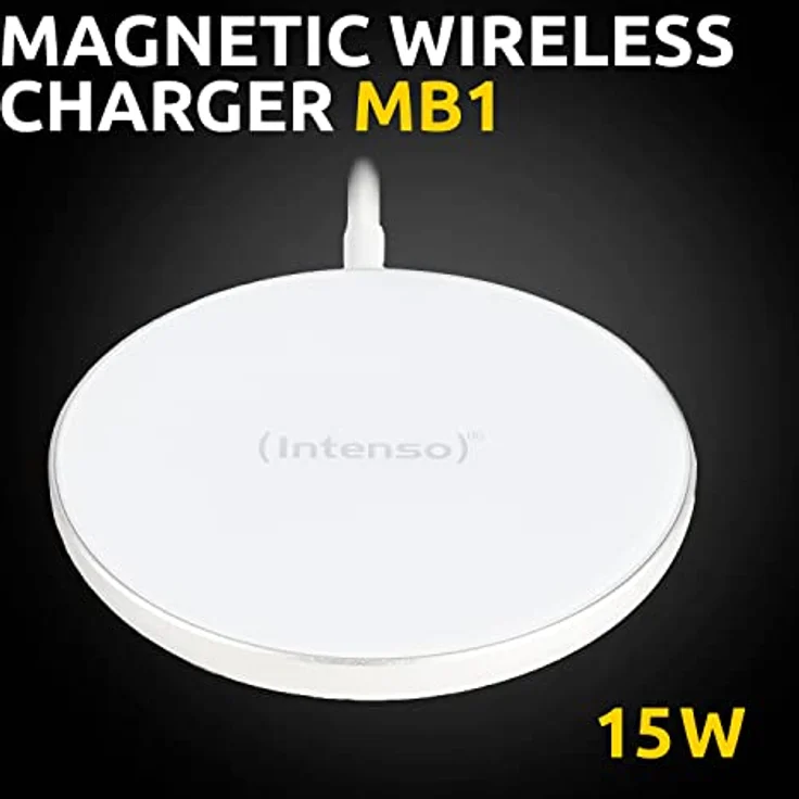 Intenso Magnetic Wireless Charger MW1 weiß, inkl. 30W PD Adapter – Bild 2