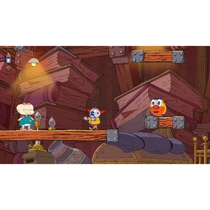 Limited Run Rugrats Adventures in Gameland - PS5, Koop-Modus, handgezeichnete Animationen, 8-Bit und HD-Grafiken, Wohnsitz der Pickles – Bild 3