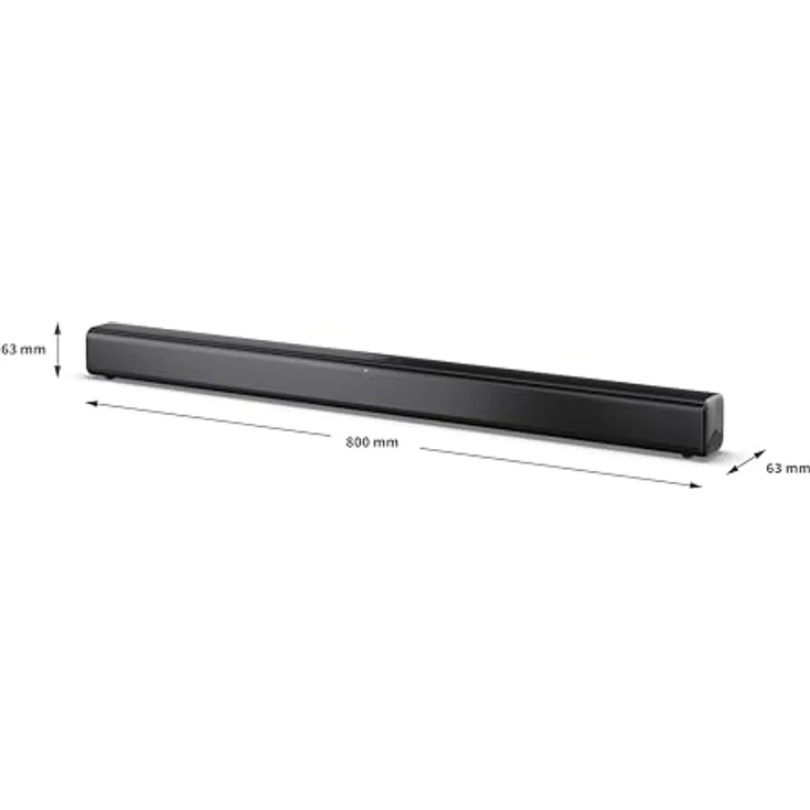Sharp HT-SB145, 2.0 Kanal Soundbar mit 150 W, Bluetooth 5.3 und HDMI ARC, Schwarz – Bild 10
