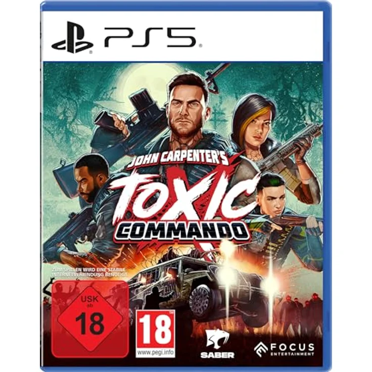 Focus Home Interactive John Carpenter's Toxic Commando, PS5-Game zum Steuern von Commandos, Klassenwahl und Fahrzeugbedienung – Bild 1