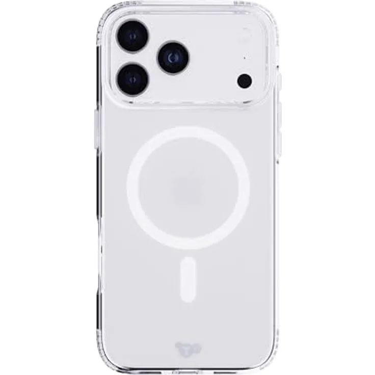 tech21 EvoLite mit MagSafe für Apple iPhone 17 Pro Max, Clear, 3 m Aufprallschutz, stoßdämpfende Rippen, schlankes Profil