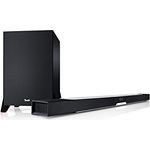 Teufel CINEBAR LUX Ambition - Soundbar mit Subwoofer, Dolby Audio, LAN, WLAN, Dynarmore 3D, Multiroom, Bluetooth, HDMI 3D ARC CEC - schwarz/weiß