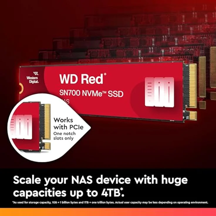 Western Digital WD Red SN700 M.2 4000 GB PCI Express 3.0 NVMe (WDS400T1R0C) – Bild 6