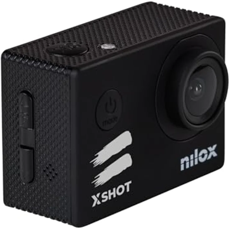 Nilox XShot, Action-Kamera mit 2560x1440 HD-Auflösung, wasserdicht bis 30 Meter, 170° Weitwinkelobjektiv, microSD bis 128 GB, elektronische Bildstabilisierung – Bild 3