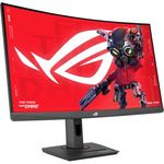 ASUS ROG Strix XG27WCS - 27 Zoll WQHD Curved Gaming Monitor - 180 Hz, 1ms GtG, FreeSync, AdaptiveSync, ELMB-Sync, DisplayHDR 400 - Fast VA, 16:9, 2560x1440, DisplayPort, HDMI, 7.5W USB-C, ergonomisch, Schwarz