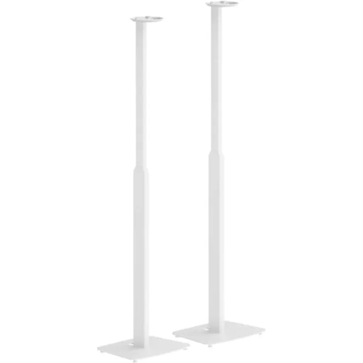 my wall SonosEra100 Höhenverstellbare Lautsprecherständer - HS43WL, 2er Set, Weiß, Sonos Ständer Höhenverstellbar, Perfekte Klangausrichtung, Entkoppelung, Sonos Standfuß