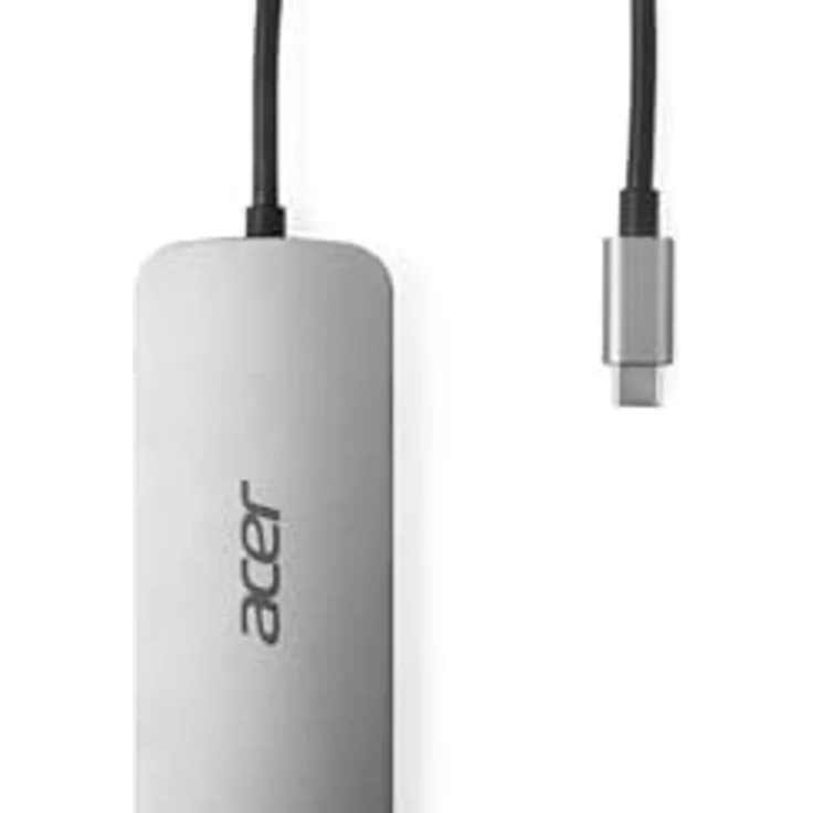 Acer 7-in-1 USB-C® Dockingstation HP.DSCAB.018, kompakte Laptop-Dockingstation mit 3x USB-A, 1x HDMI, microSD und SD, 58 g, Power Delivery – Bild 2