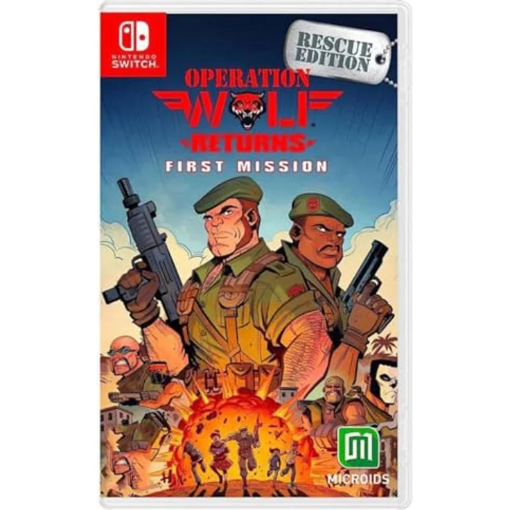 MICROÏDS Operation Wolf Returns: First Mission Rescue Edition, Nintendo Switch Game – Bild 1