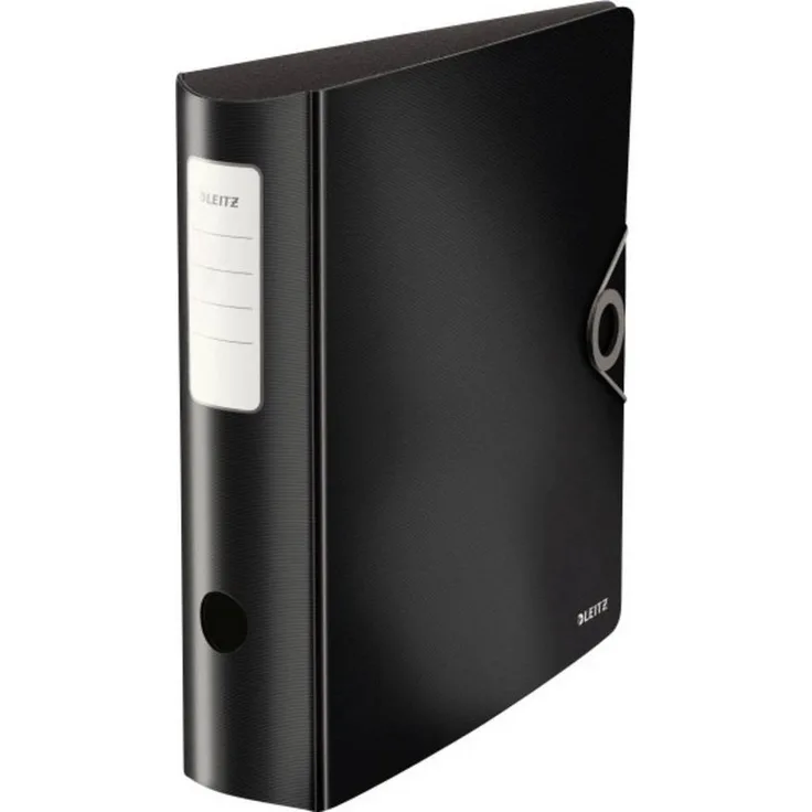 LEITZ Aktenordner Qualitäts-Ordner 180°, innovatives Solid Design, leuchtende Außenfarbe und ergonomische Form