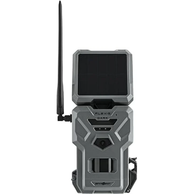 Spypoint FLEX-S-DARK, Mobilfunk-Wildkamera mit 40 MP Auflösung, Solarpanel und 30 m Reichweite – Bild 4