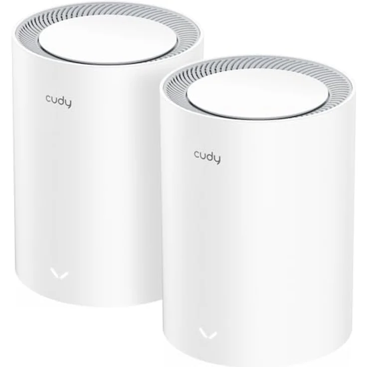 Cudy Dual Band BE3600 WiFi 7 Mesh System, 3,6 Gbit/s, Abdeckung bis zu 4.800 m², 3 Gigabit-Ports, Multi-VPN-kompatibel, Cudy APP-Steuerung (M3600 2er-Pack) – Bild 1