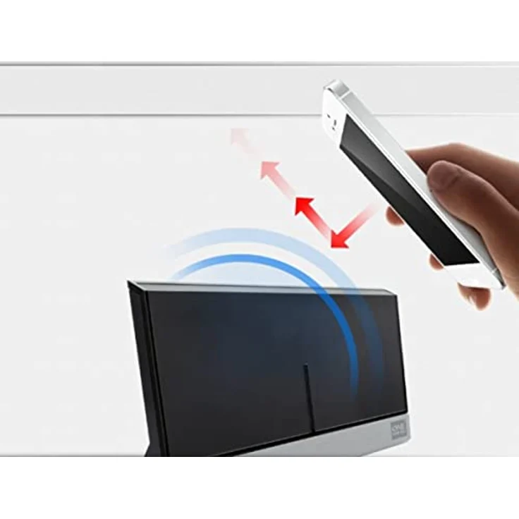 One For All – 3G/4G/5G-blockfilter - DVB-T2 Zimmerantenne – Digital-TV in Full HD – Signal Clear-Technologie– 0 bis 25 km Reichweite – Schwarz – SV9385-5G – Bild 3