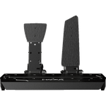 MOZA RACING SR-P Load-Cell Pedale, Hochpräzises Pedalset mit Wägezellensensor, Schwarz