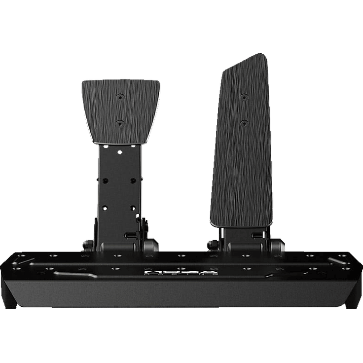 MOZA RACING SR-P Load-Cell Pedale, Hochpräzises Pedalset mit Wägezellensensor, Schwarz