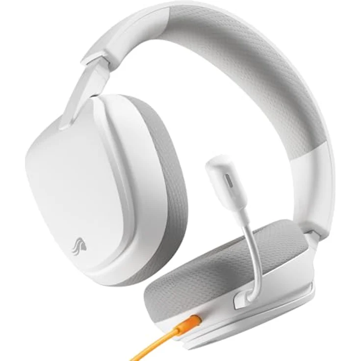 GLORIOUS GHS Eternal, Stereo-Gaming-Headset für PC, PS5, PS4, Xbox, Switch, abnehmbares Mikrofon, speziell abgestimmte Treiber, langlebig, ganztägiger Weiß – Bild 1